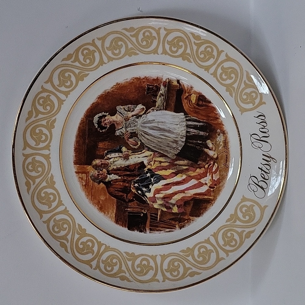 Betsy Ross 1973 Avon Collector Plate Wedgwood China England